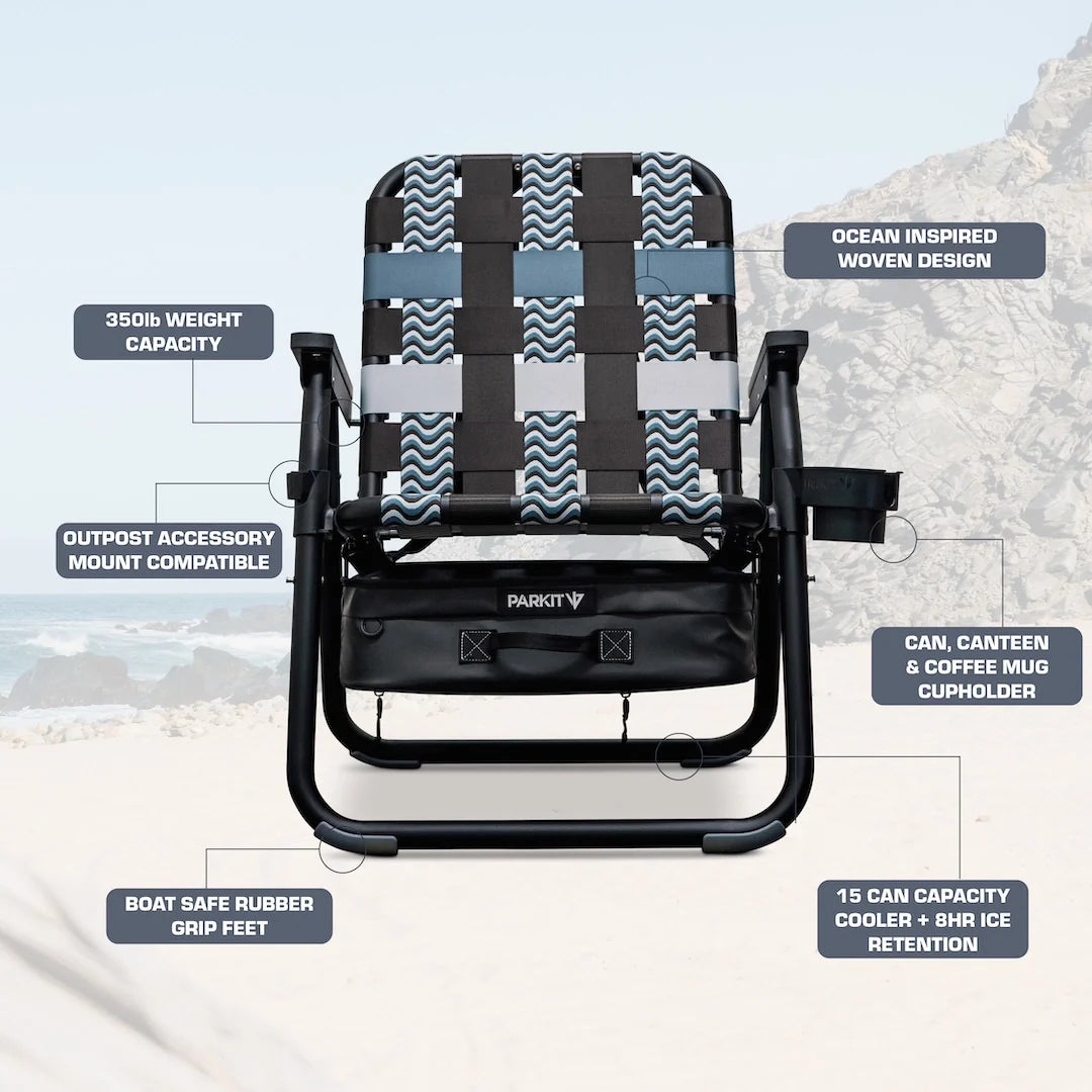 Parkit Voyager Chair - Undertow - Sun Diego Boardshop