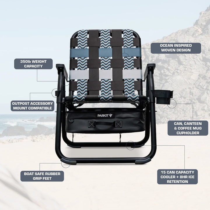 Parkit Voyager Chair - Undertow - Sun Diego Boardshop