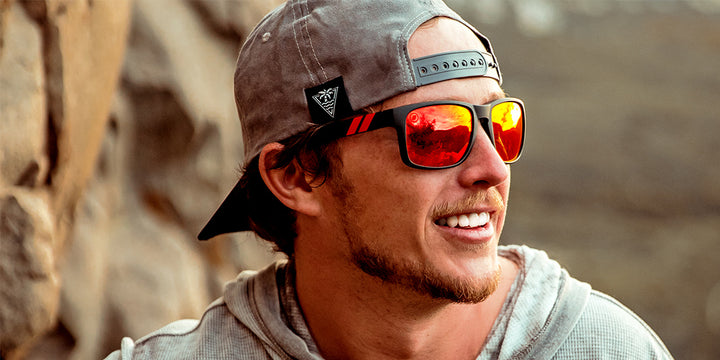 Blenders Eyewear Canyon Sunglasses - RED STRIKE - Sun Diego Boardshop