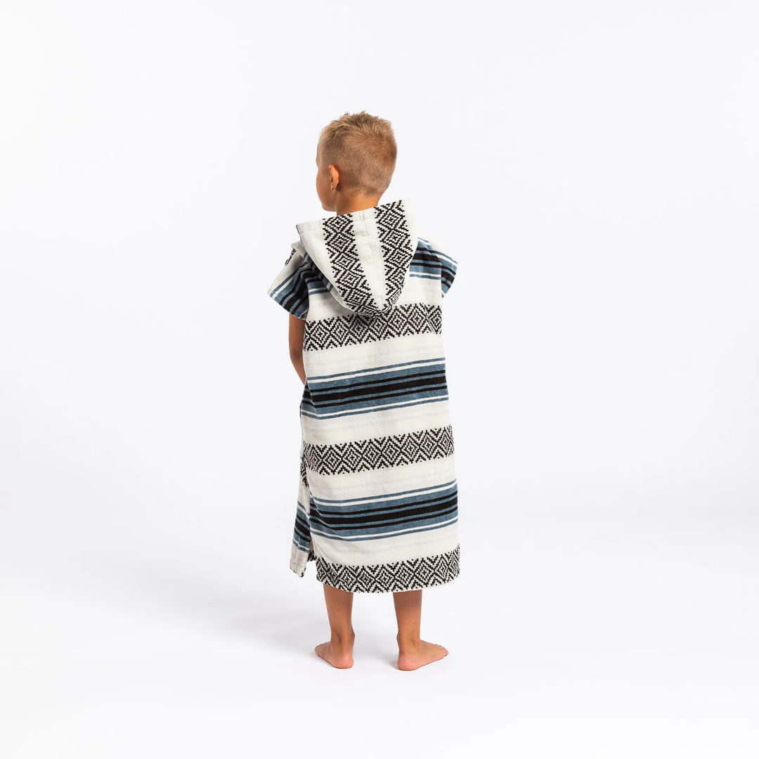 Slowtide Oso Kids Poncho - White