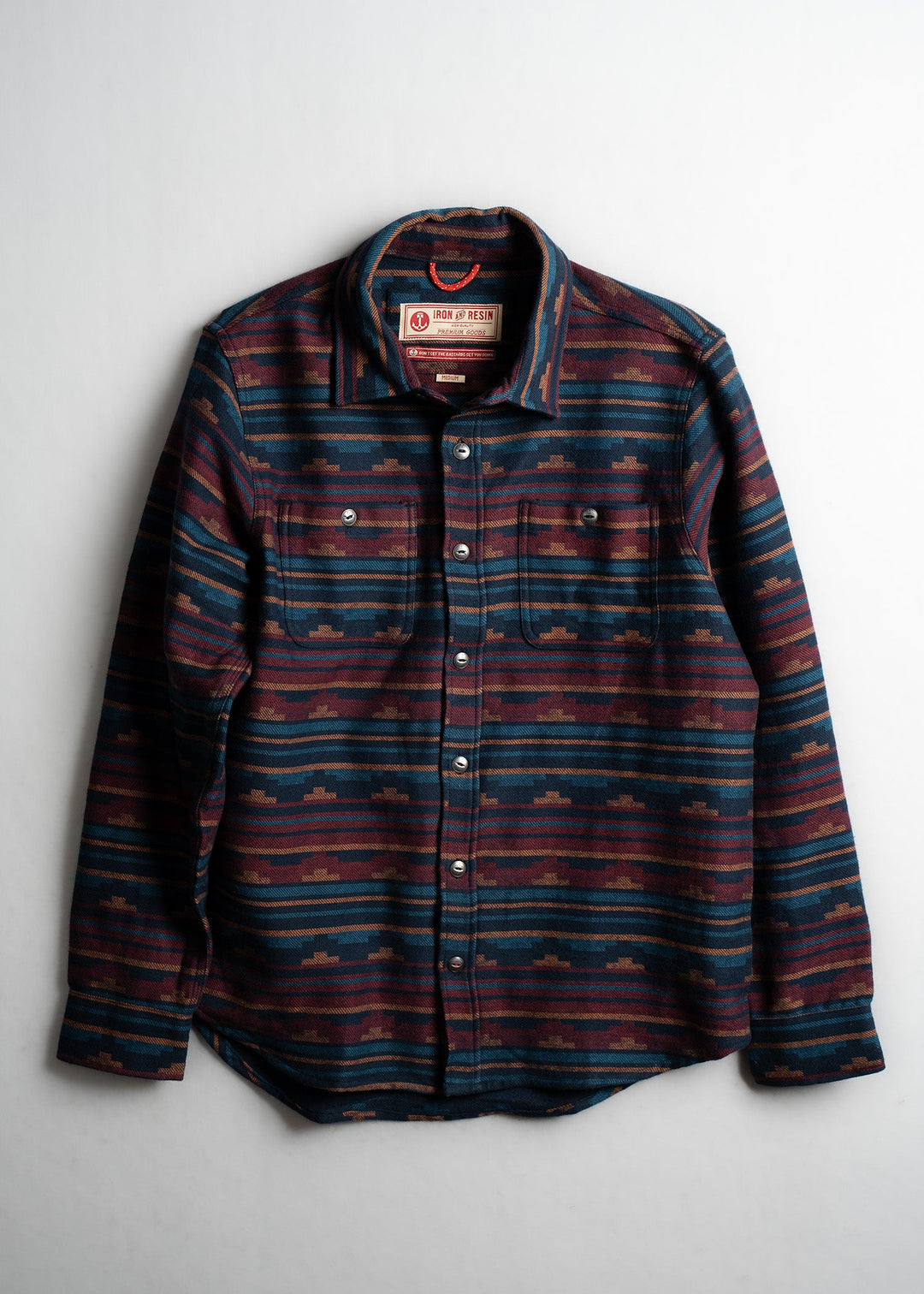 Iron & Resin Powathan Shirt - RED - Sun Diego Boardshop