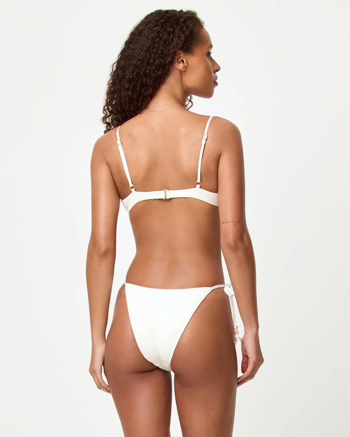 L Space Sunrise Shell Bikini Top - Cream - Sun Diego Boardshop