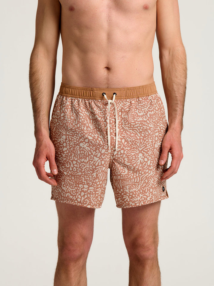 Free Fly Men'S Palmera Trunk - Canyon Clay - Sun Diego Boardshop