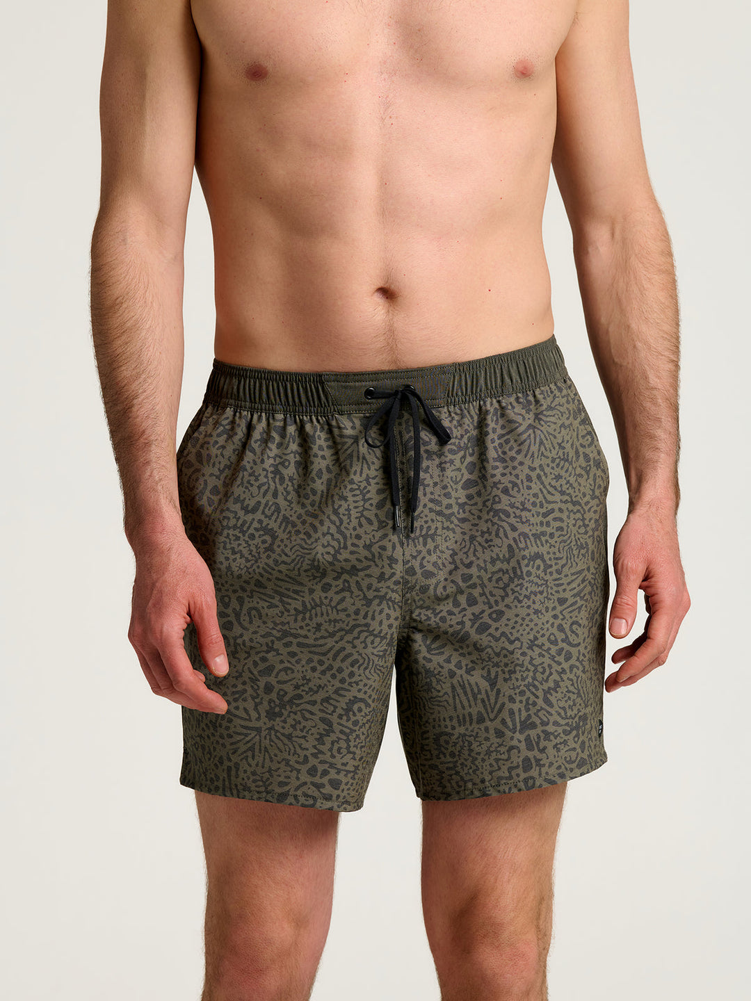 Free Fly Men'S Palmera Trunk - Fatigue - Sun Diego Boardshop