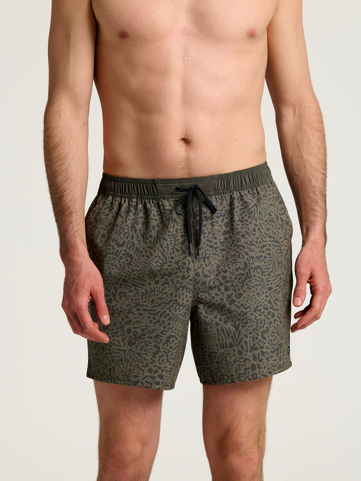 Free Fly Men'S Palmera Trunk - Fatigue - Sun Diego Boardshop