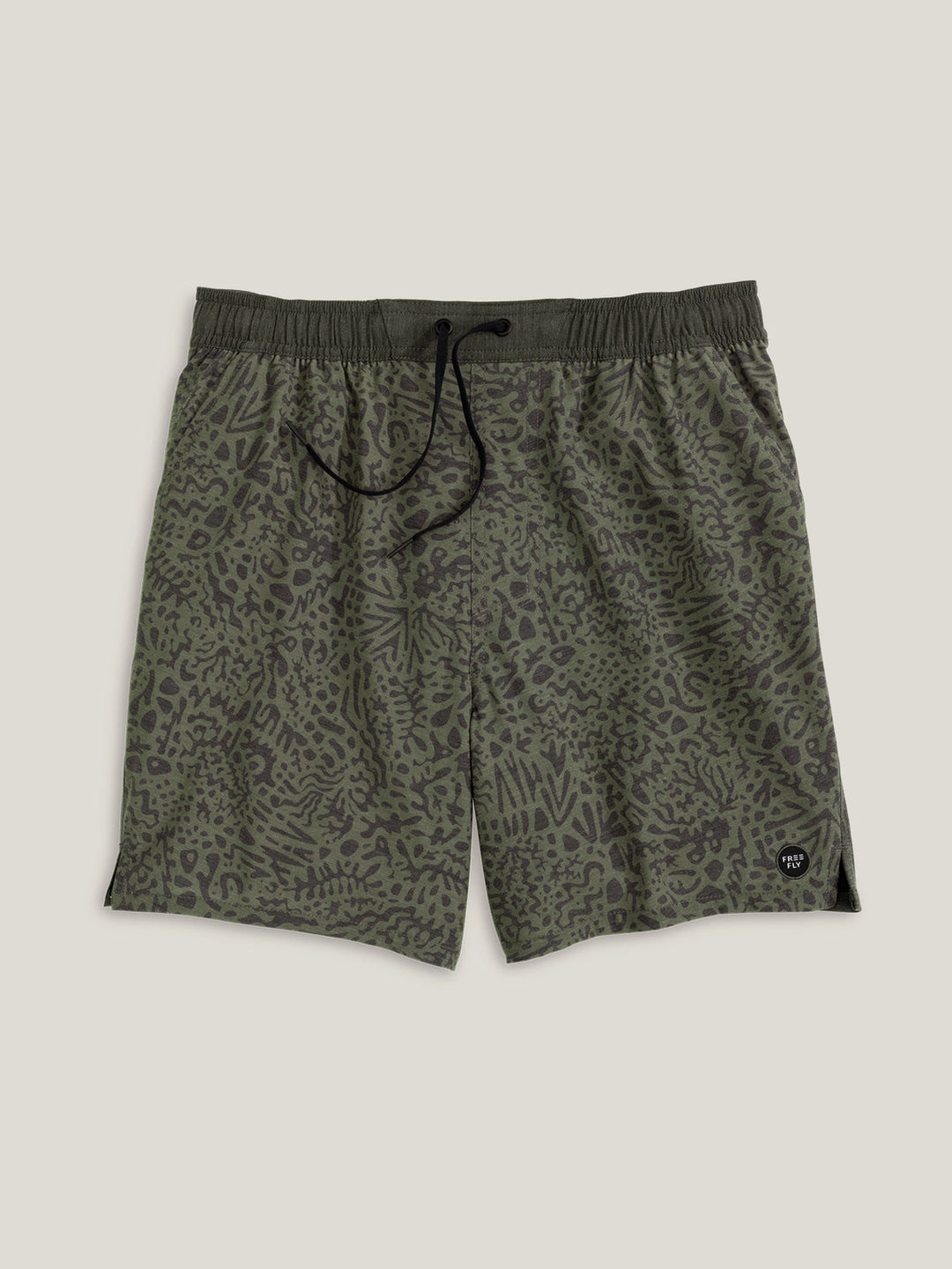 Free Fly Men'S Palmera Trunk - Fatigue - Sun Diego Boardshop