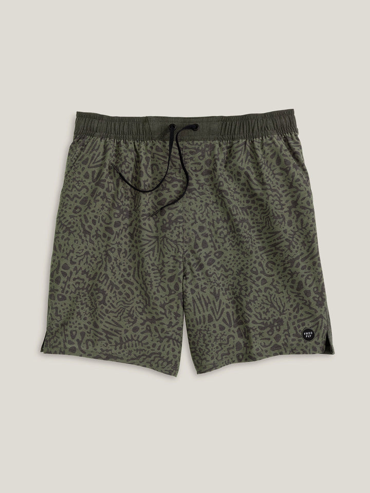 Free Fly Men'S Palmera Trunk - Fatigue - Sun Diego Boardshop