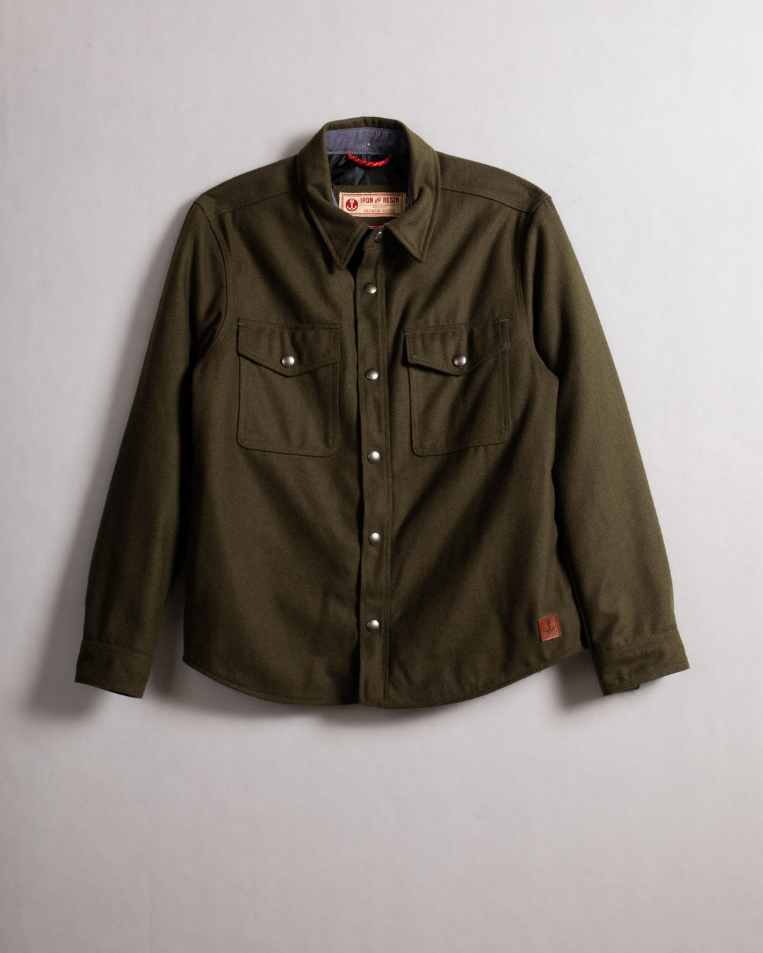 Iron & Resin Peak Shirt - GREEN - Sun Diego Boardshop