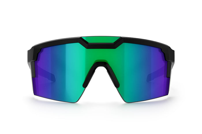 Heat Wave Visual Future Tech Sunglasses -Black Frame/Piff - Sun Diego Boardshop