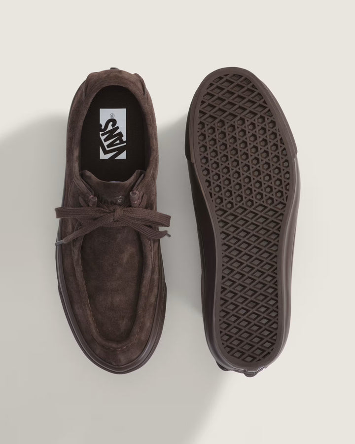 Vans Men's Premium SF Moc Low Shoe - Dark Brown - Sun Diego Boardshop