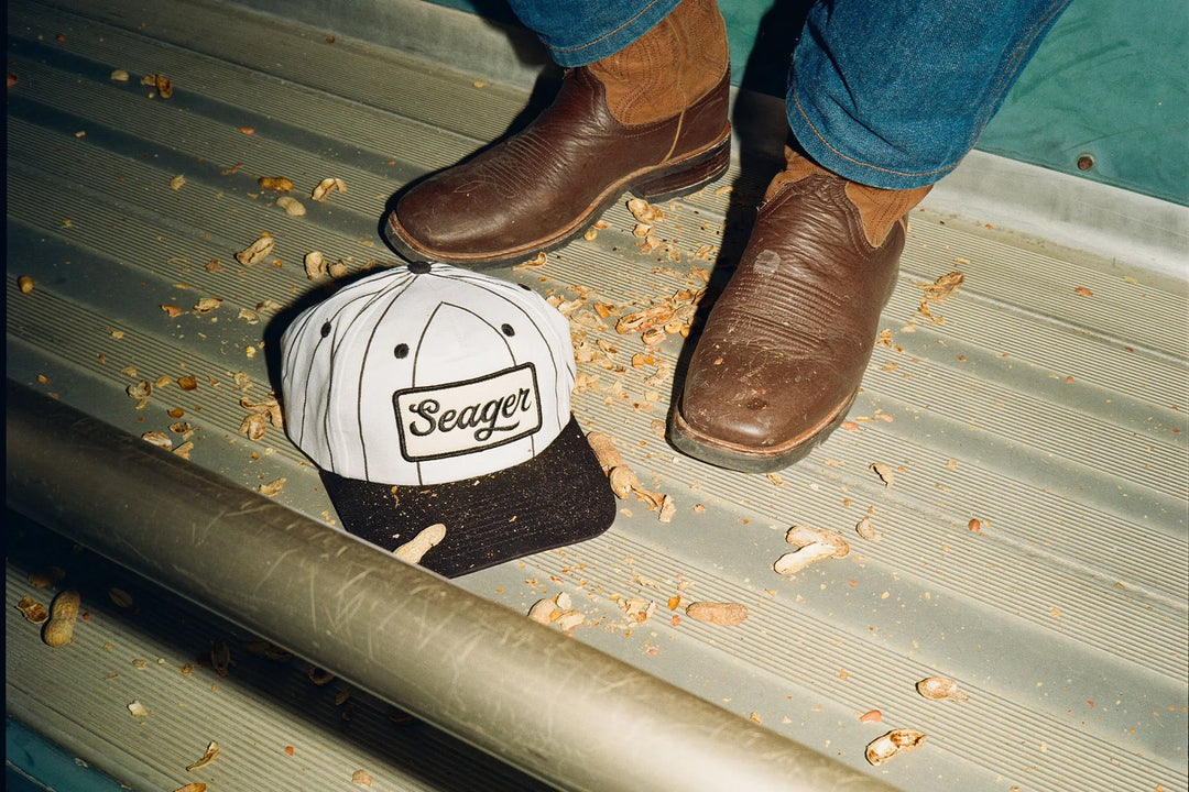 Seager Uncle Bill Snapback - Cream/Black - Sun Diego Boardshop