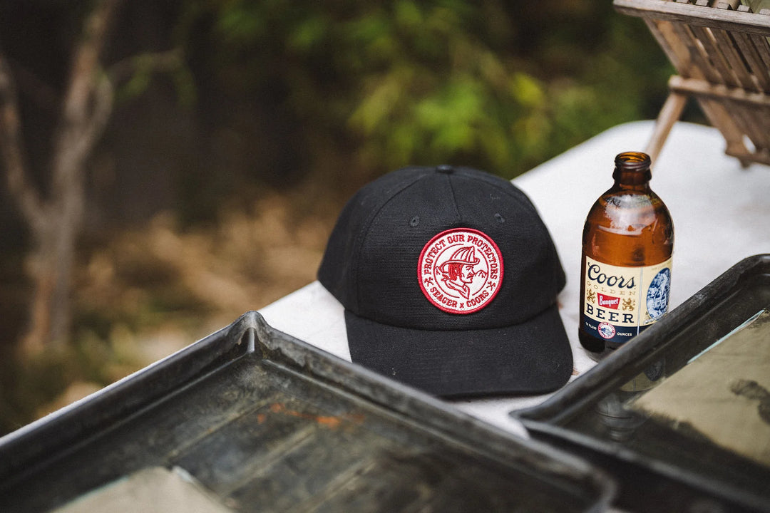 Seager x Coors Banquet Brave Snapback Black - Sun Diego Boardshop