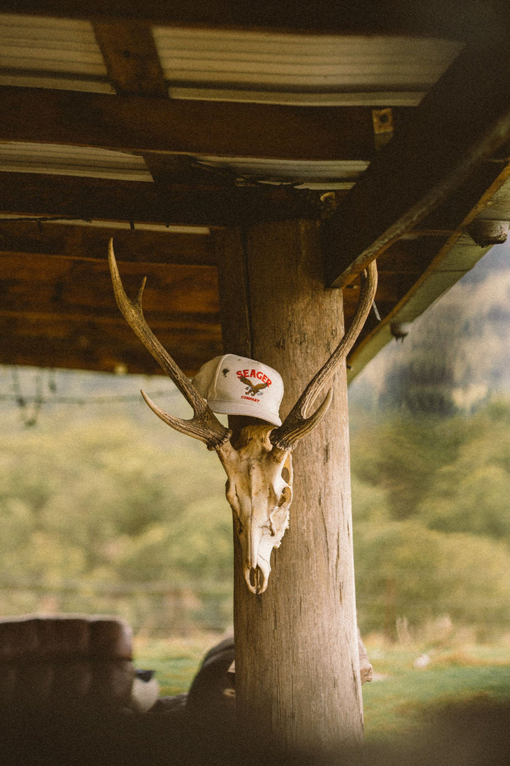 SEAGER Bradley Snapback - VINTAGE WHITE - Sun Diego Boardshop