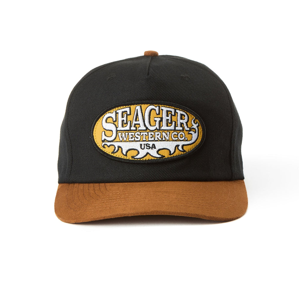 SEAGER Buckle Snapback - BLACK BROWN - Sun Diego Boardshop