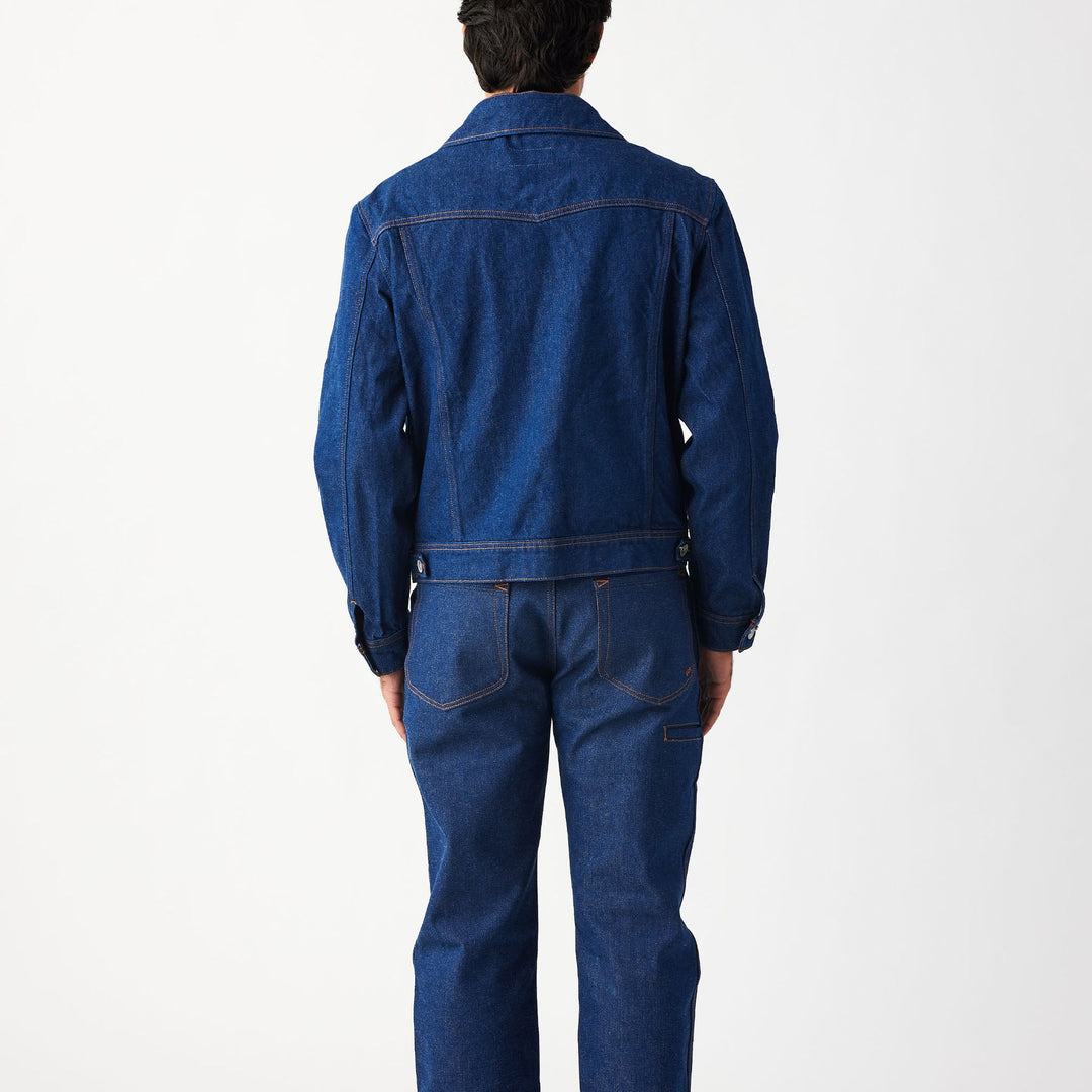 Seager Freewheelin' Denim Jacket - RINSED INDIGO - Sun Diego Boardshop