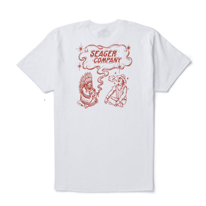 SEAGER Peace Tee - VINTAGE WHITE - Sun Diego Boardshop