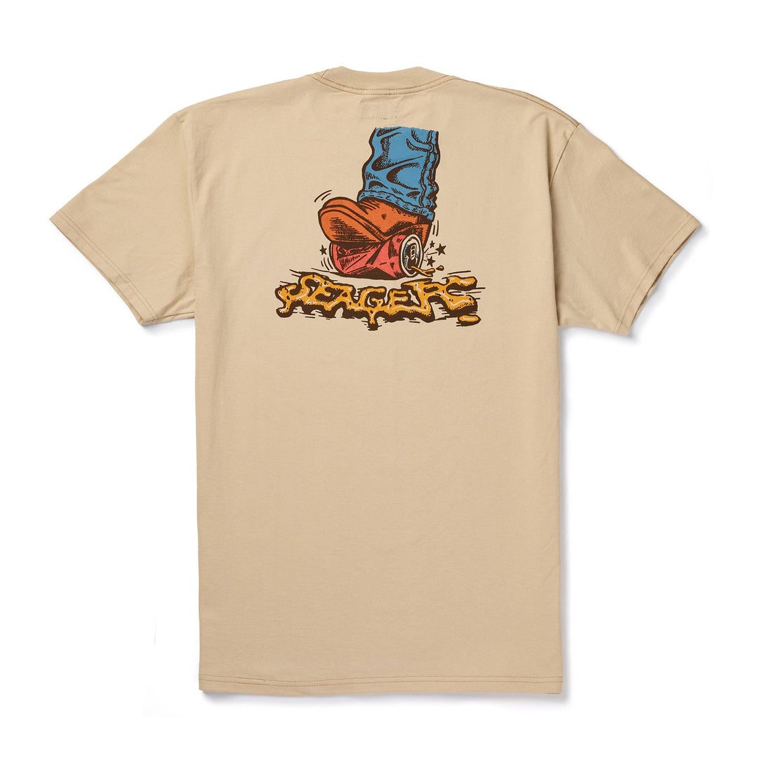 SEAGER Crush 'Em Tee - CREAM - Sun Diego Boardshop