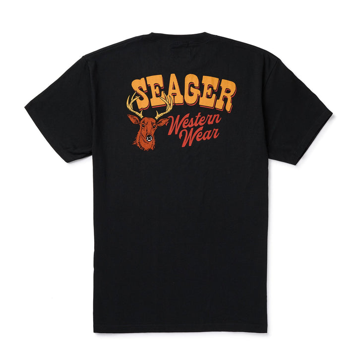 SEAGER Point Tee - BLACK - Sun Diego Boardshop