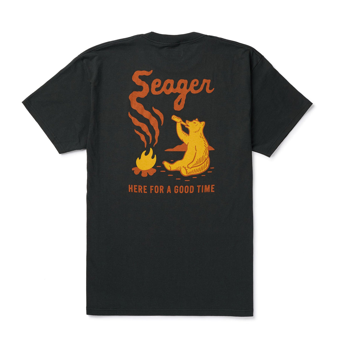 Seager Smokey Tee - COAL - Sun Diego Boardshop