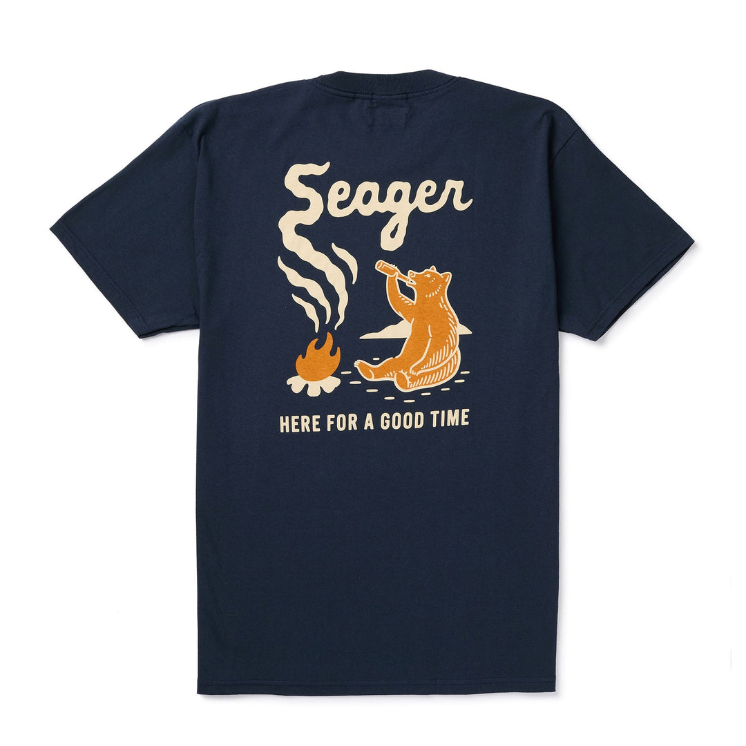 Seager Smokey Tee - NAVY - Sun Diego Boardshop