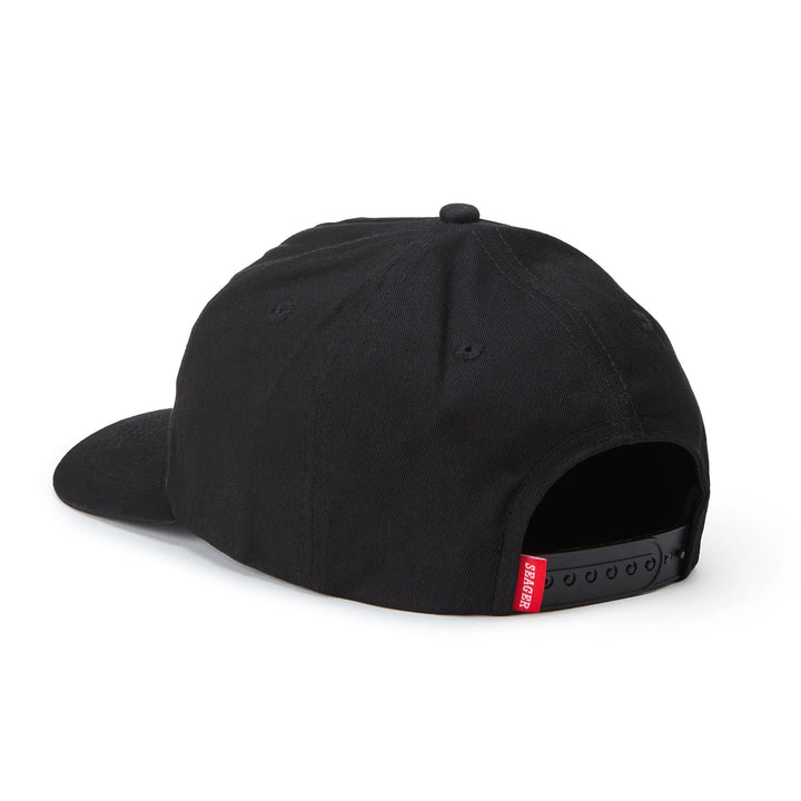 SEAGER RANAHAN SNAPBACK - BLACK - Sun Diego Boardshop