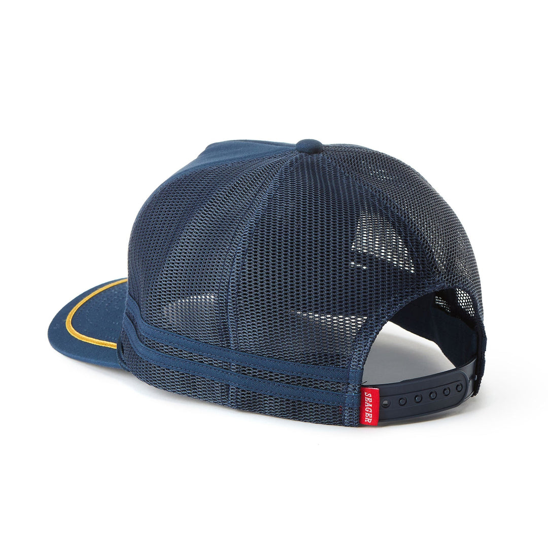 SEAGER America's Choice Trucker Snapback - NAVY - Sun Diego Boardshop