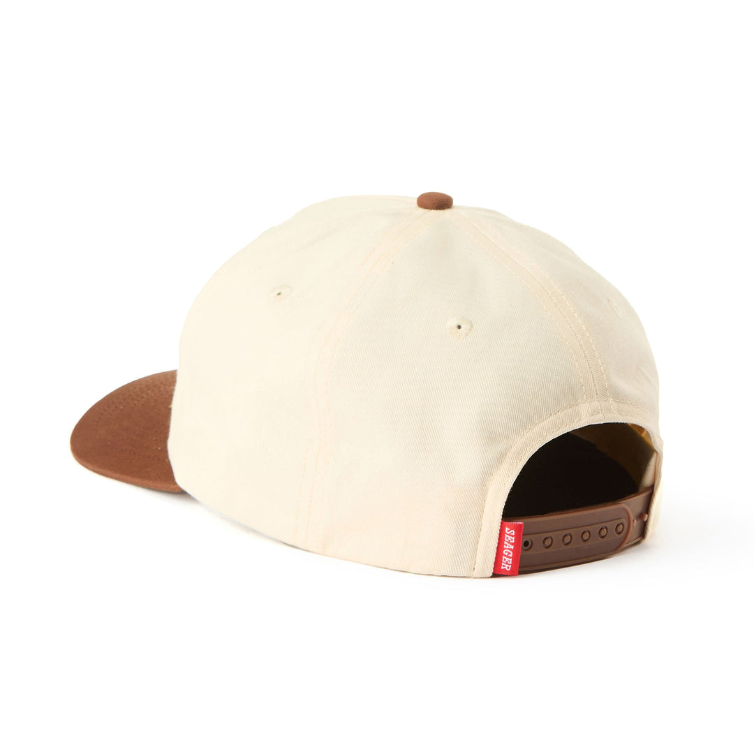 SEAGER Ride for the Brand Snapback - CREAM BROWN - Sun Diego Boardshop