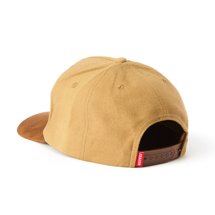 SEAGER Wilson Snapback - KHAKI BROWN - Sun Diego Boardshop