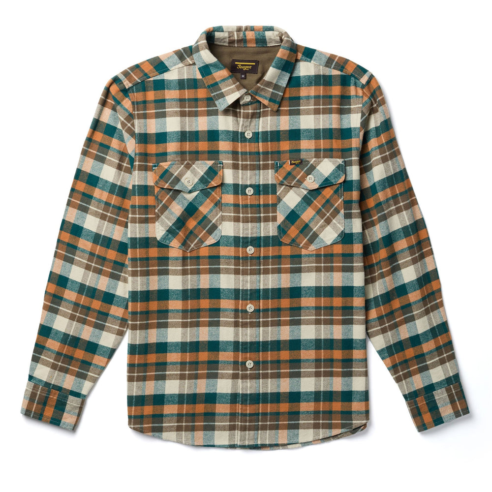 SEAGER Calico Flannel - OLIVE HARVEST - Sun Diego Boardshop
