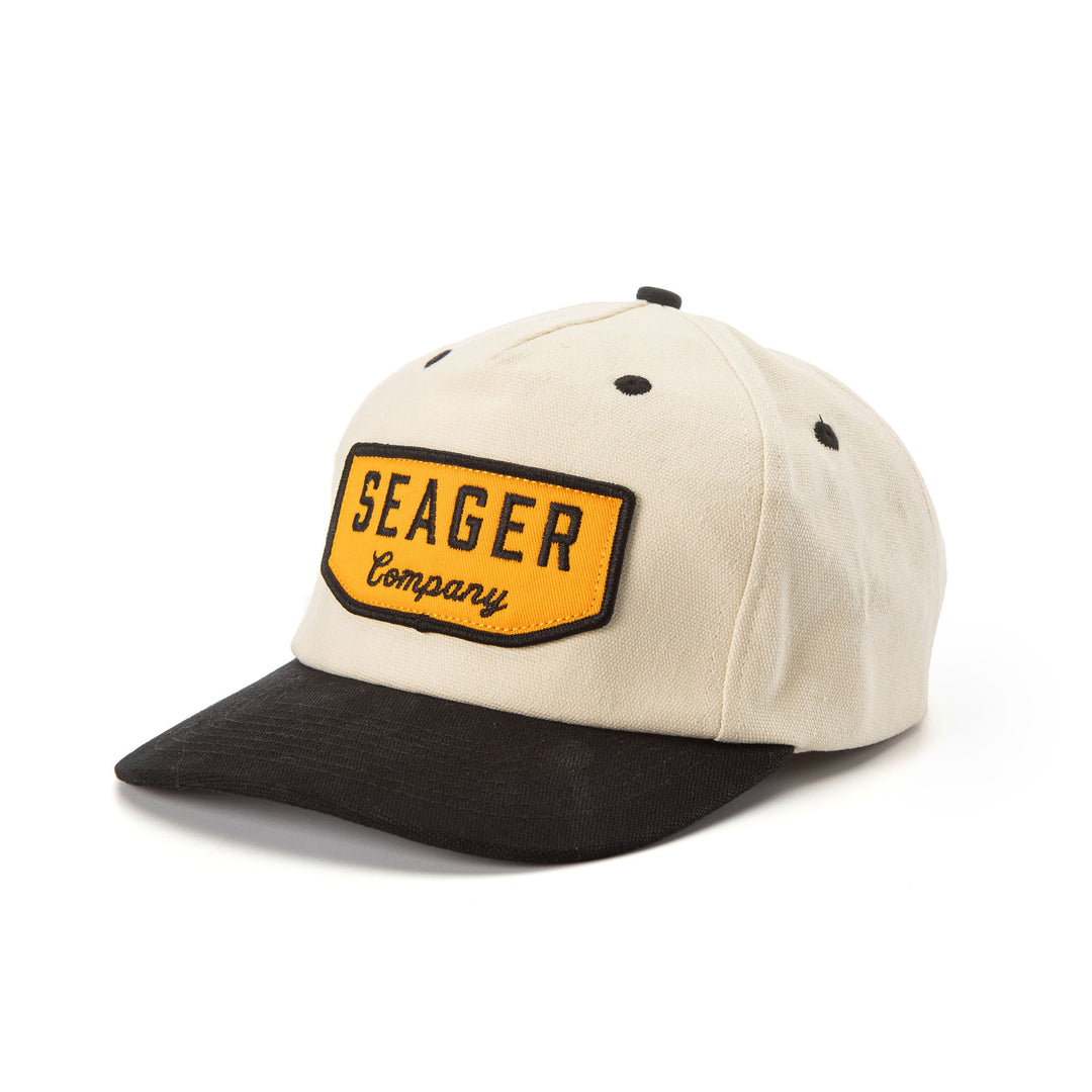 SEAGER Wilson Snapback - BLACK/WHITE - Sun Diego Boardshop