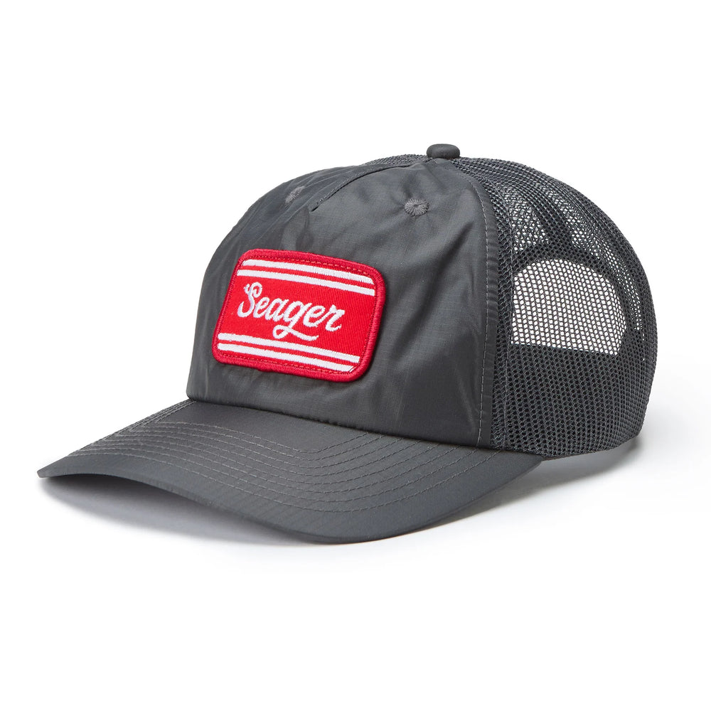 SEAGER WHITEWATER NYLON MESH SNAPBACK - STONE GRAY - Sun Diego Boardshop