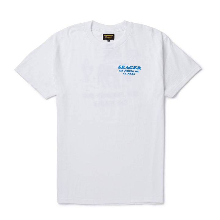 SEAGER Nowhere Tee - WHITE - Sun Diego Boardshop