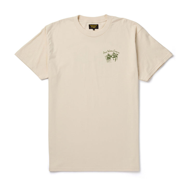 SEAGER Los Rios Tee - VINTAGE WHITE - Sun Diego Boardshop