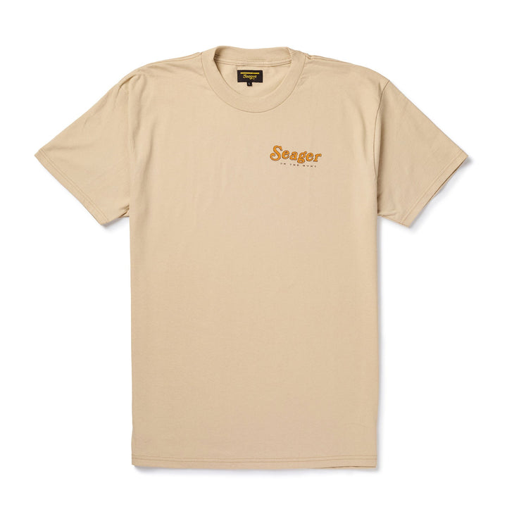 SEAGER On The Hunt Tee - CREAM - Sun Diego Boardshop