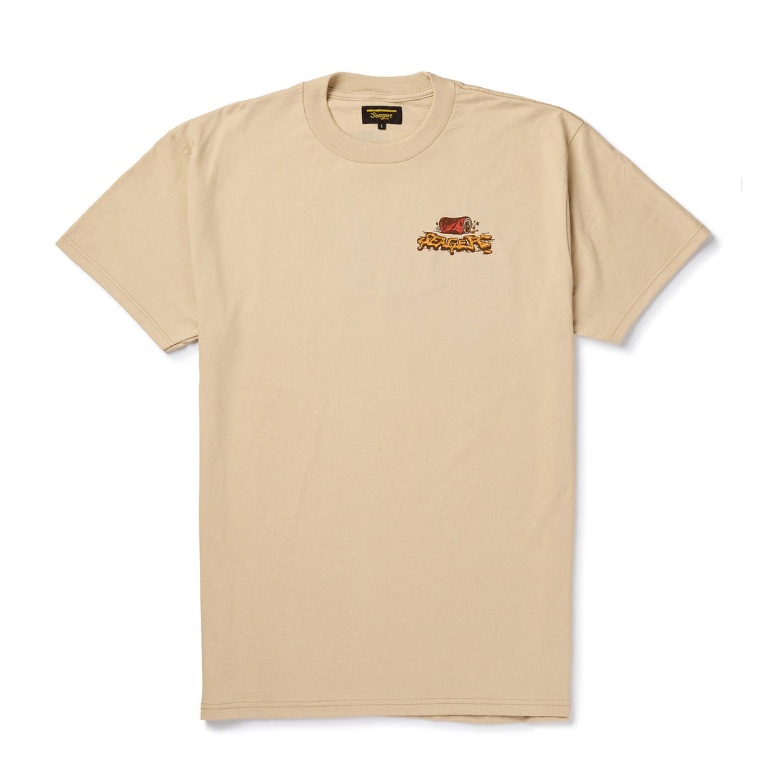 SEAGER Crush 'Em Tee - CREAM - Sun Diego Boardshop