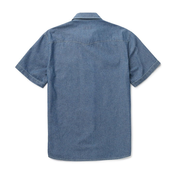SEAGER Reagan Pearl Snap S/S - LIGHT USED WASH - Sun Diego Boardshop
