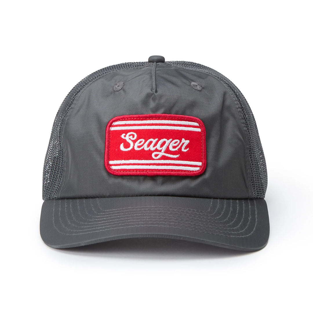 SEAGER WHITEWATER NYLON MESH SNAPBACK - STONE GRAY - Sun Diego Boardshop