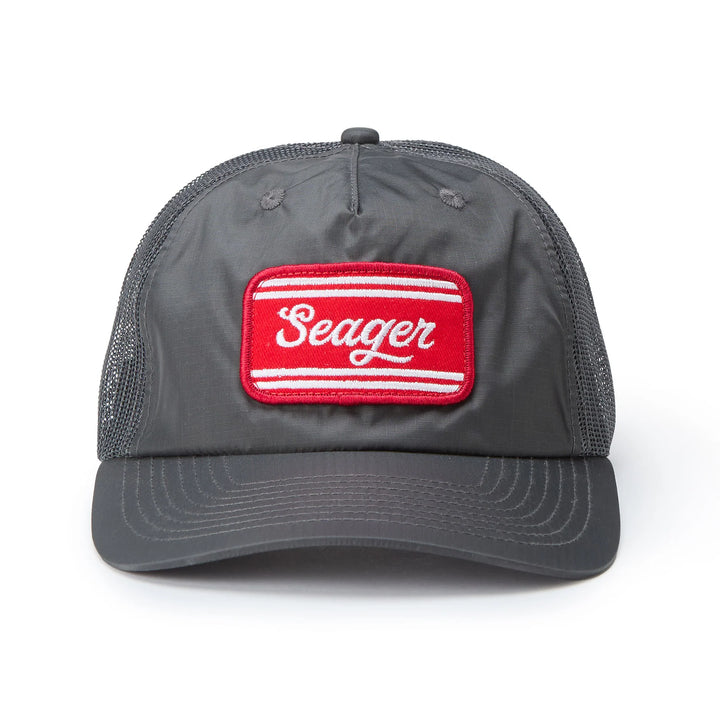 SEAGER WHITEWATER NYLON MESH SNAPBACK - STONE GRAY - Sun Diego Boardshop