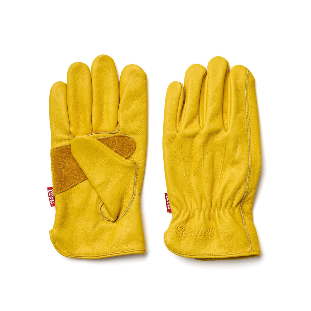 SEAGER Seager x Coors Banquet Bale Work Gloves - YELLOW - Sun Diego Boardshop