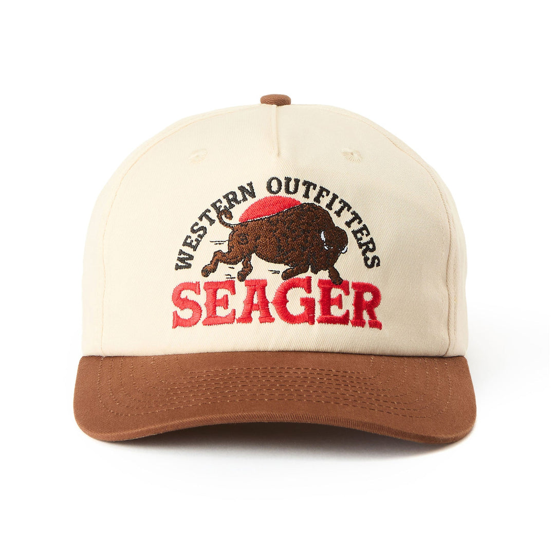 SEAGER Ride for the Brand Snapback - CREAM BROWN - Sun Diego Boardshop