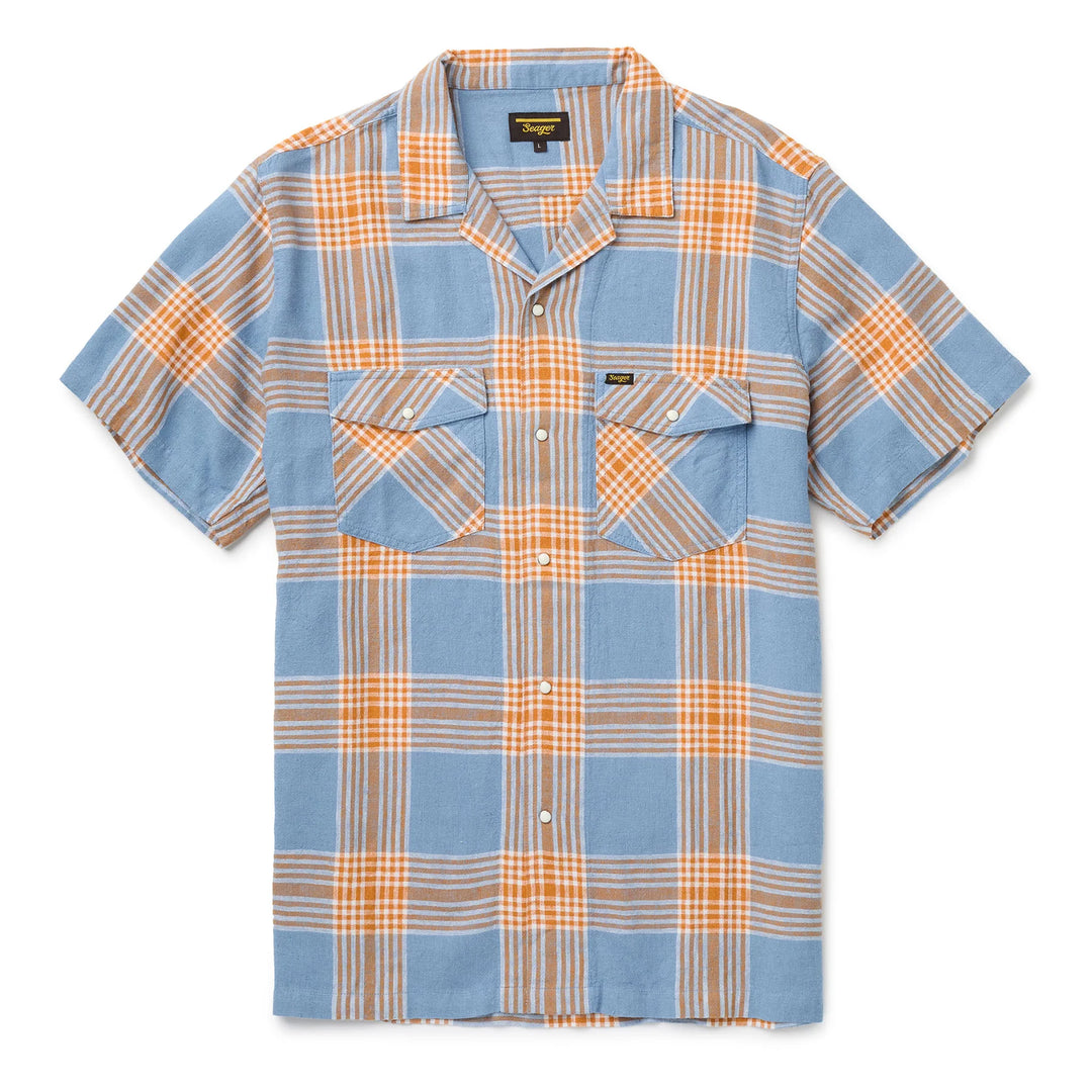 SEAGER Whippersnapper S/S Shirt - SKY BLUE - Sun Diego Boardshop