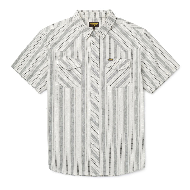 SEAGER Amarillo S/S Shirt - WHITE - Sun Diego Boardshop