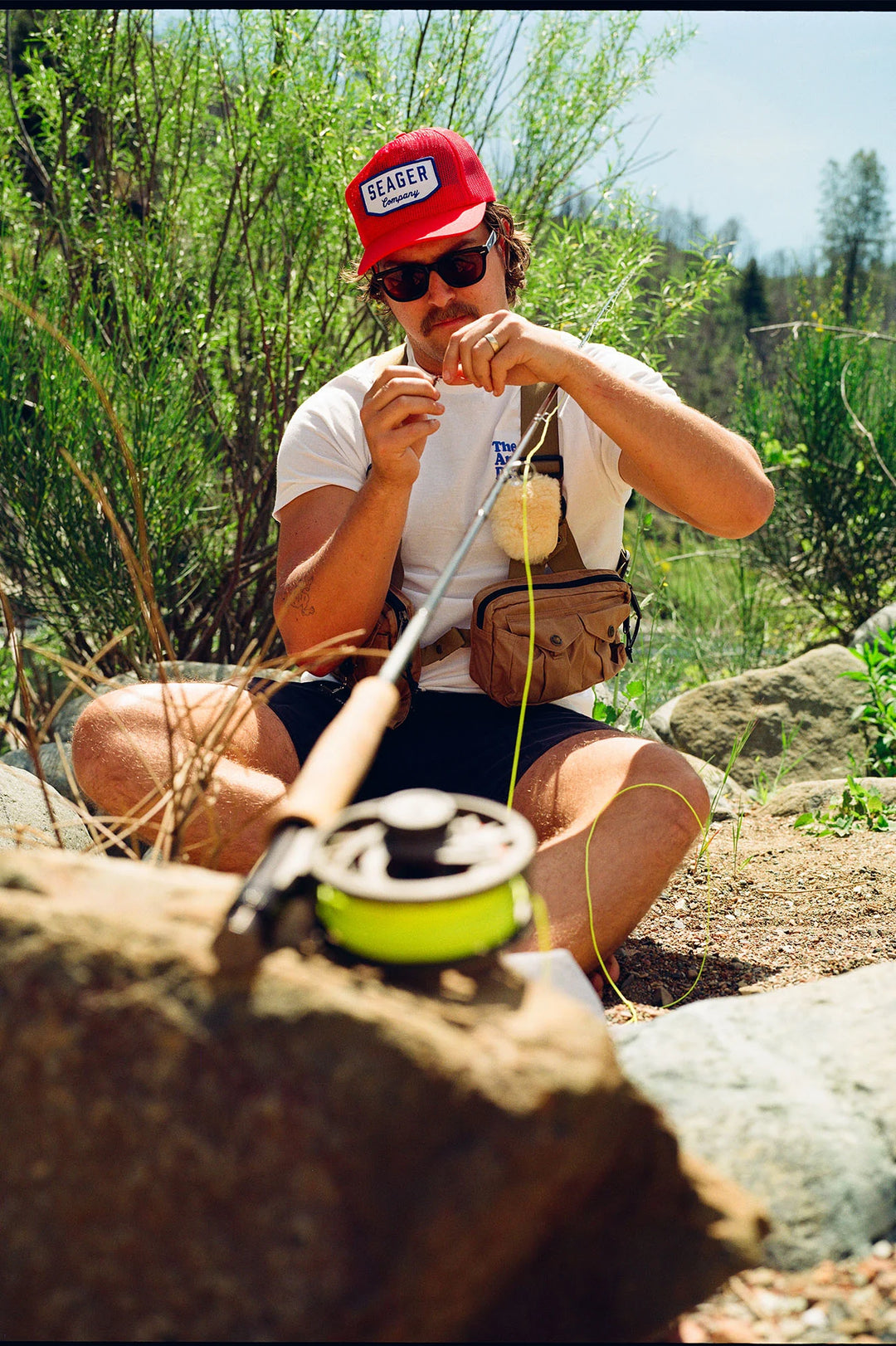 Seager Wilson All Mesh Snapback - Red - Sun Diego Boardshop