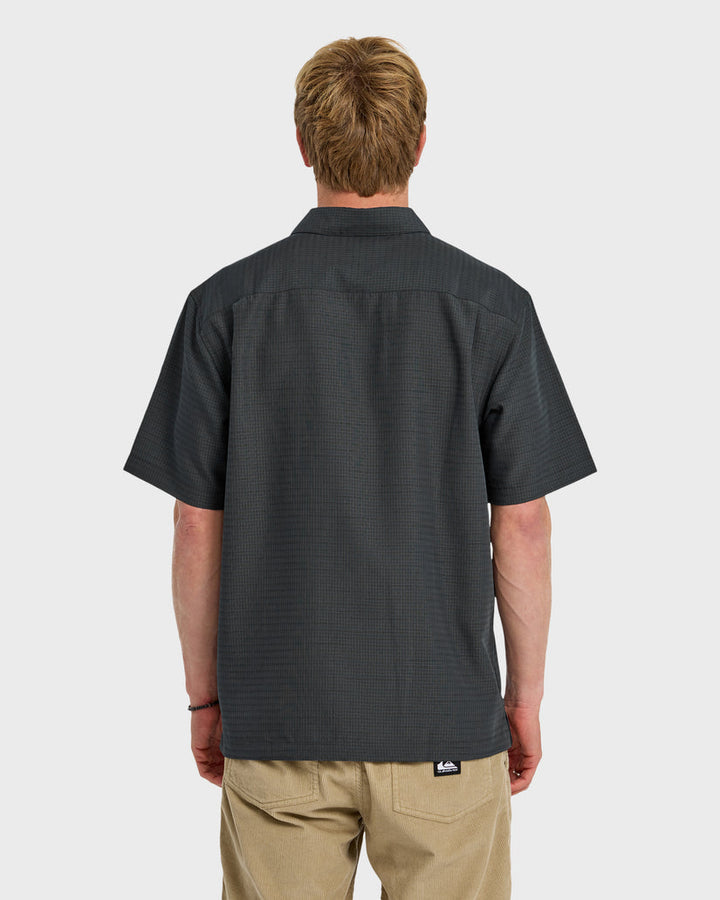 Quiksilver Waterman Centinela Premium Anti-Wrinkle Shirt - Black - Sun Diego Boardshop