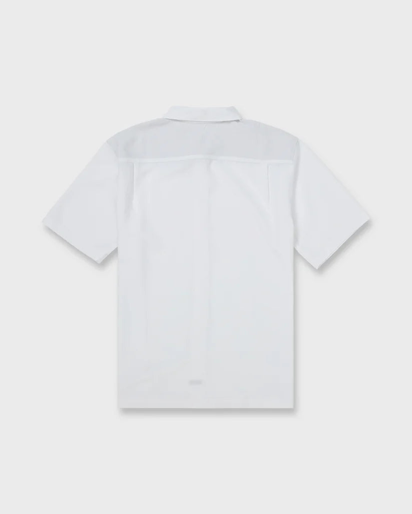 Quiksilver Waterman Waterman Centinela Premium Anti-Wrinkle Shirt - White - Sun Diego Boardshop