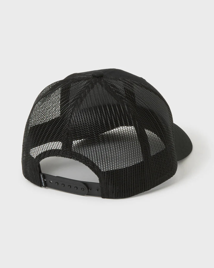 Quiksilver Suns Out Cotton Chino Twill Trucker Hat - Black - Sun Diego Boardshop
