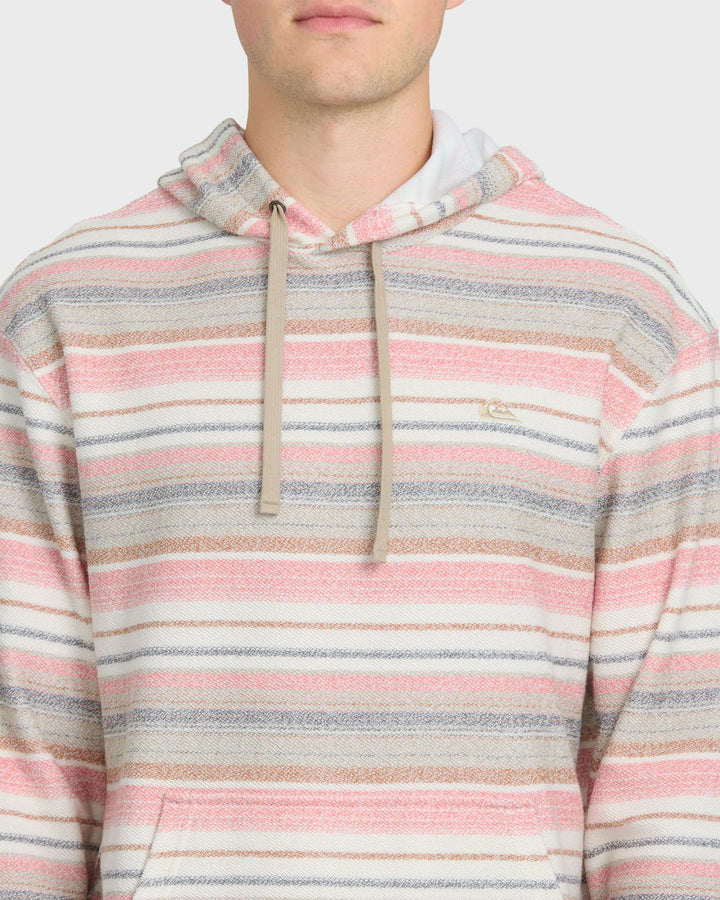 Quiksilver Men's Great Otway Pullover Hoodie - Tobacco - Sun Diego Boardshop