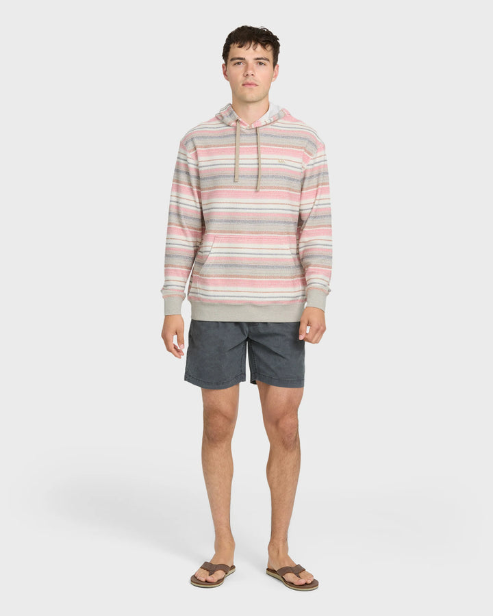 Quiksilver Men's Great Otway Pullover Hoodie - Tobacco - Sun Diego Boardshop
