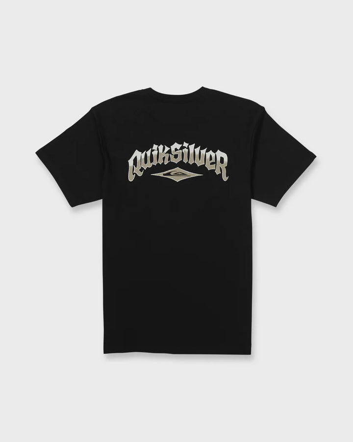 Quiksilver Diamond Arch Classic Short Sleeve T-Shirt - Black - Sun Diego Boardshop