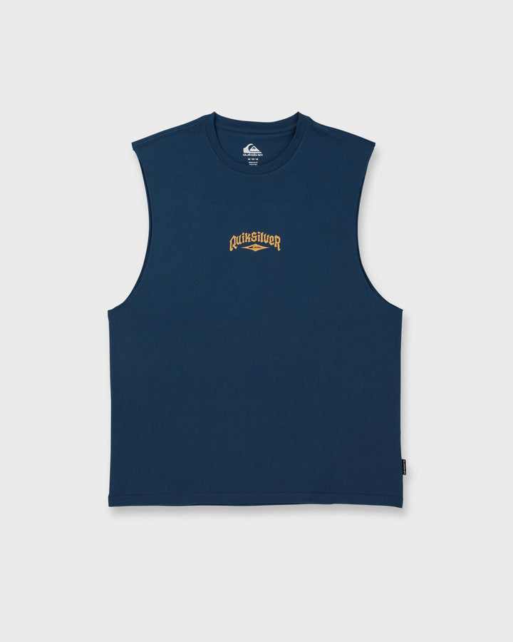 Quiksilver Men's Diamond Arch Oversized Tank - Dark Denim - Sun Diego Boardshop